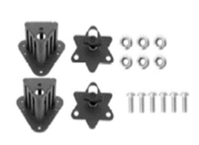 სამაგრი WRANGLER 2018-2022 JL გვერდითა შუშის ავზის (ჩამკეტით)